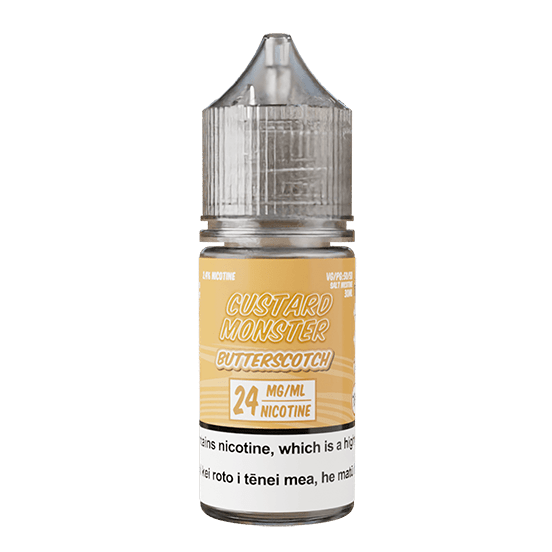 Near Me BUTTERSCOTCH CUSTARD 10ML NIC SALT CUSTARD MONSTER | UK Vape Store  | E-Cig Clouds Butterscotch Custard Monster Salt Vape Juice For Sale  Australia