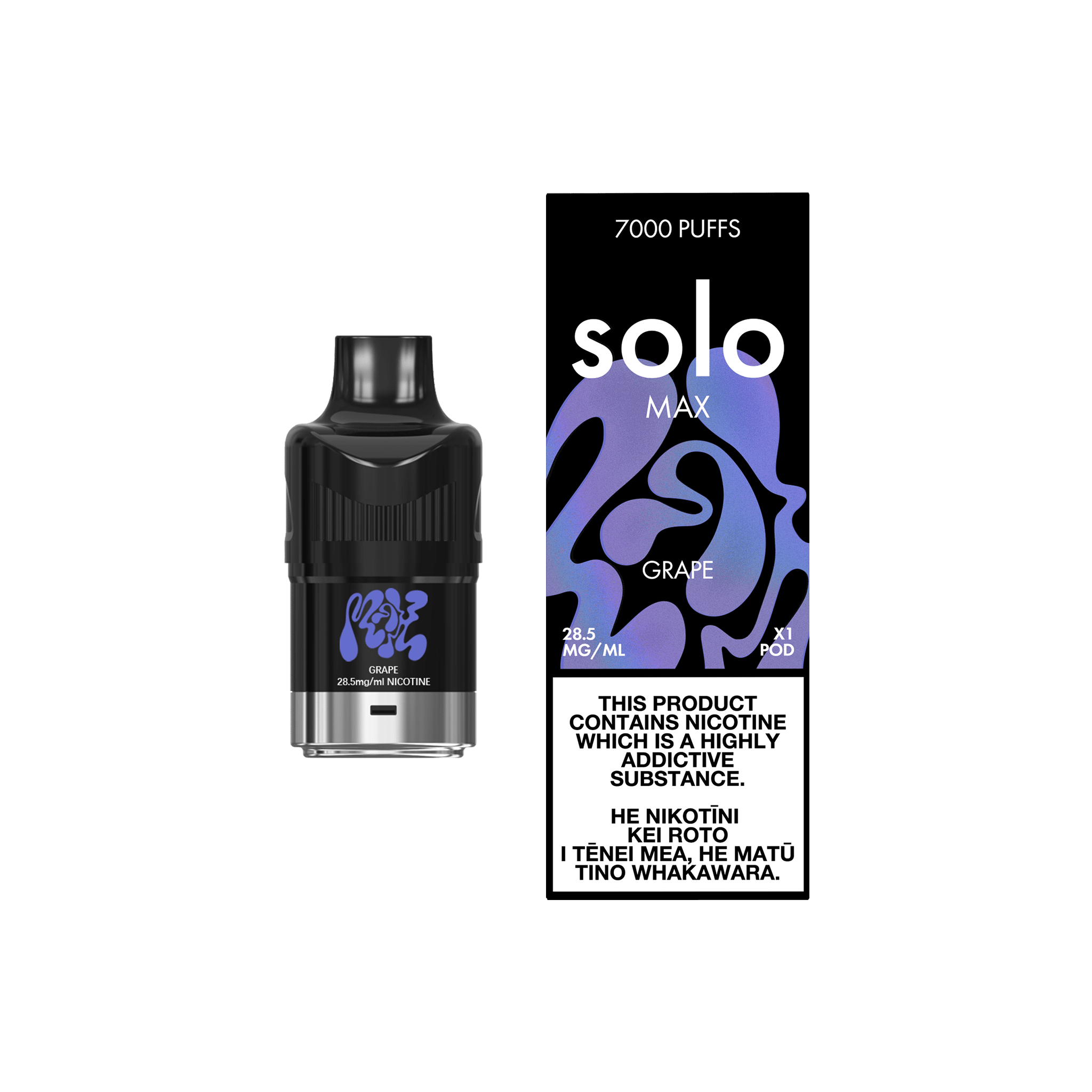solo MAX Pod - Grape The Vape Shop solo MAX Pod - Grape The Vape Shop
