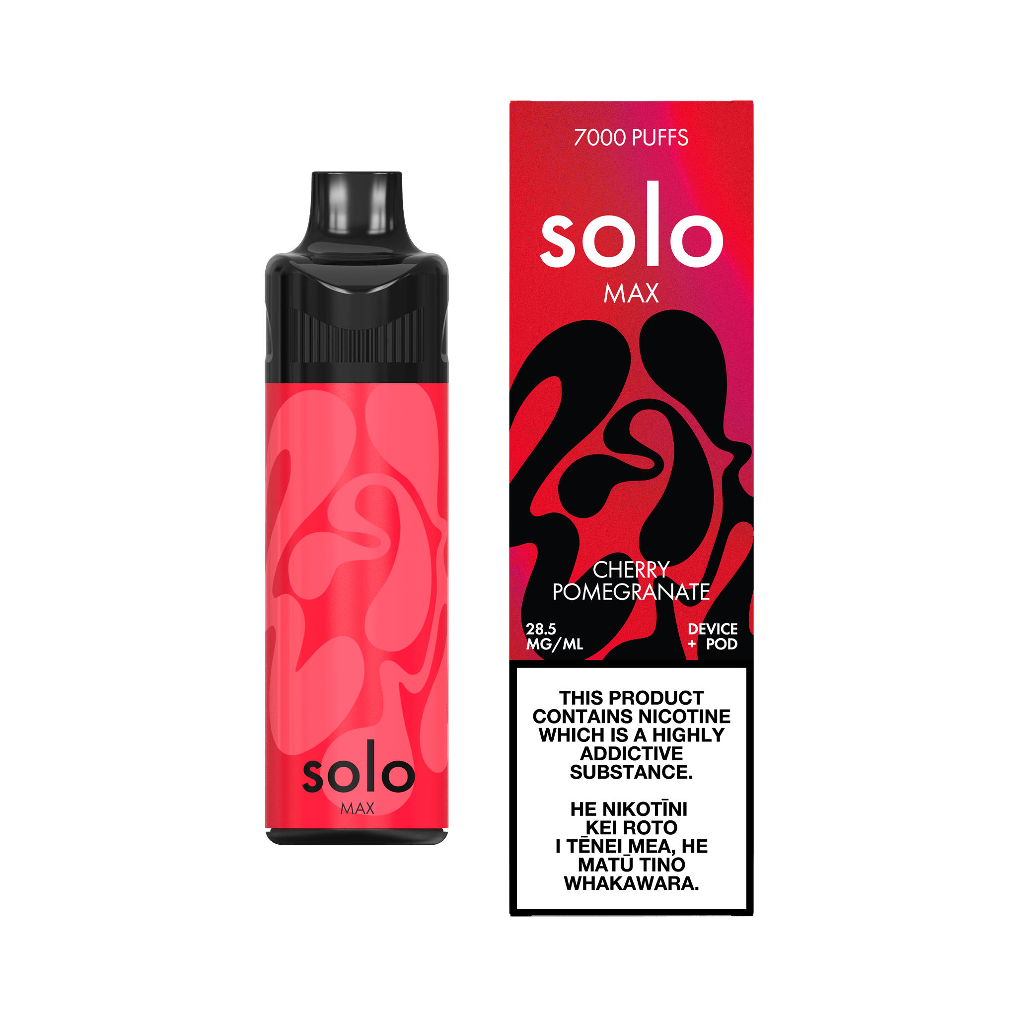 solo MAX Pod Kit - Cherry Pomegranate The Vape Shop solo MAX Pod Kit - Cherry Pomegranate The Vape Shop