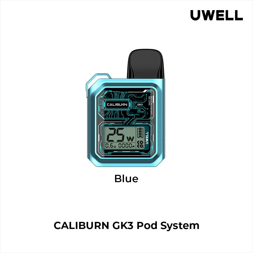 Uwell - Caliburn GK3 Pod Kit - Vapoureyes