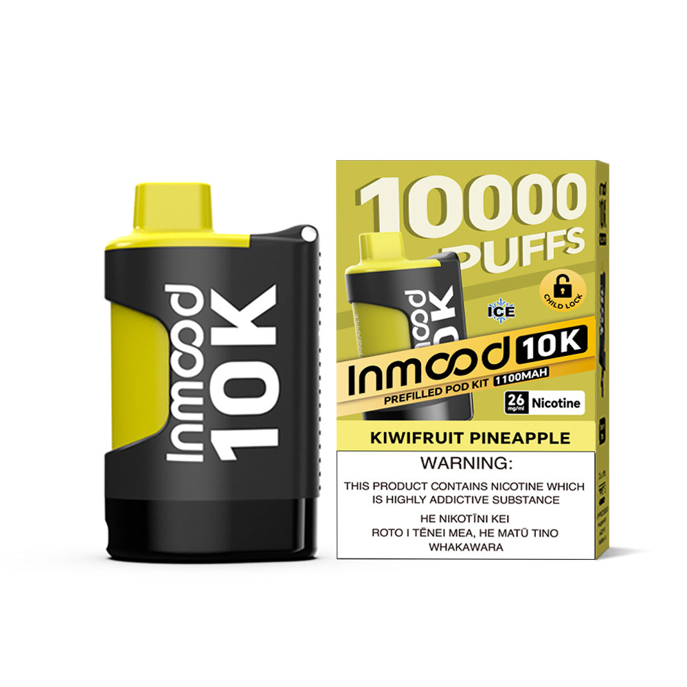 Inmood 10K Prefilled Pod Kit - Kiwifruit Pineapple