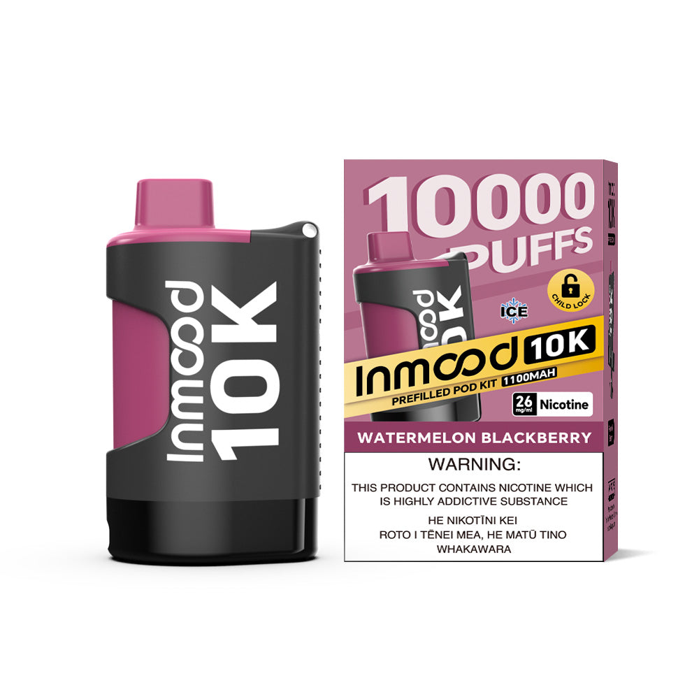 Inmood 10K Prefilled Pod Kit - Watermelon Blackberry