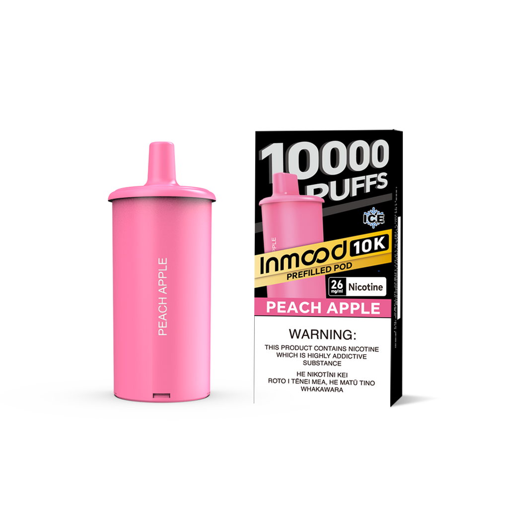 Inmood 10K Prefilled Pod - Peach Apple