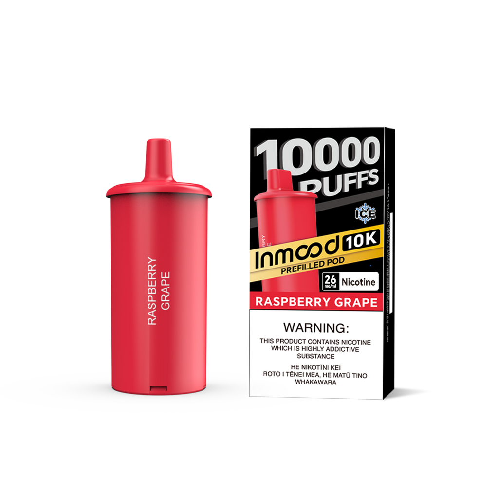 Inmood 10K Prefilled Pod - Raspberry Grape