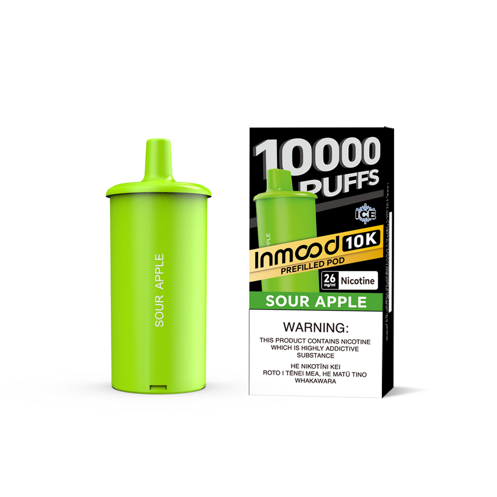 Inmood 10K Prefilled Pod - Sour Apple