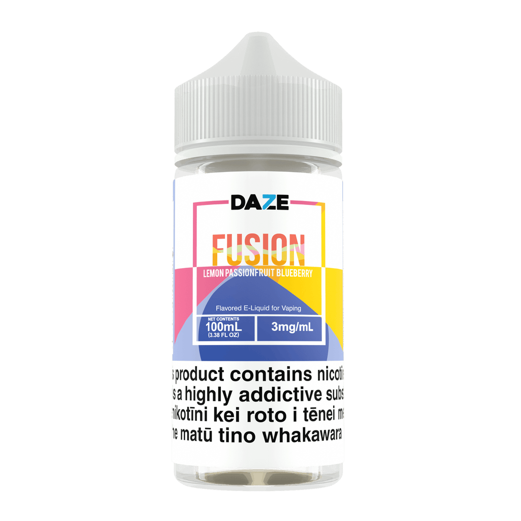 7DAZE Fusion - Lemon Passionfruit Blueberry - Vapoureyes