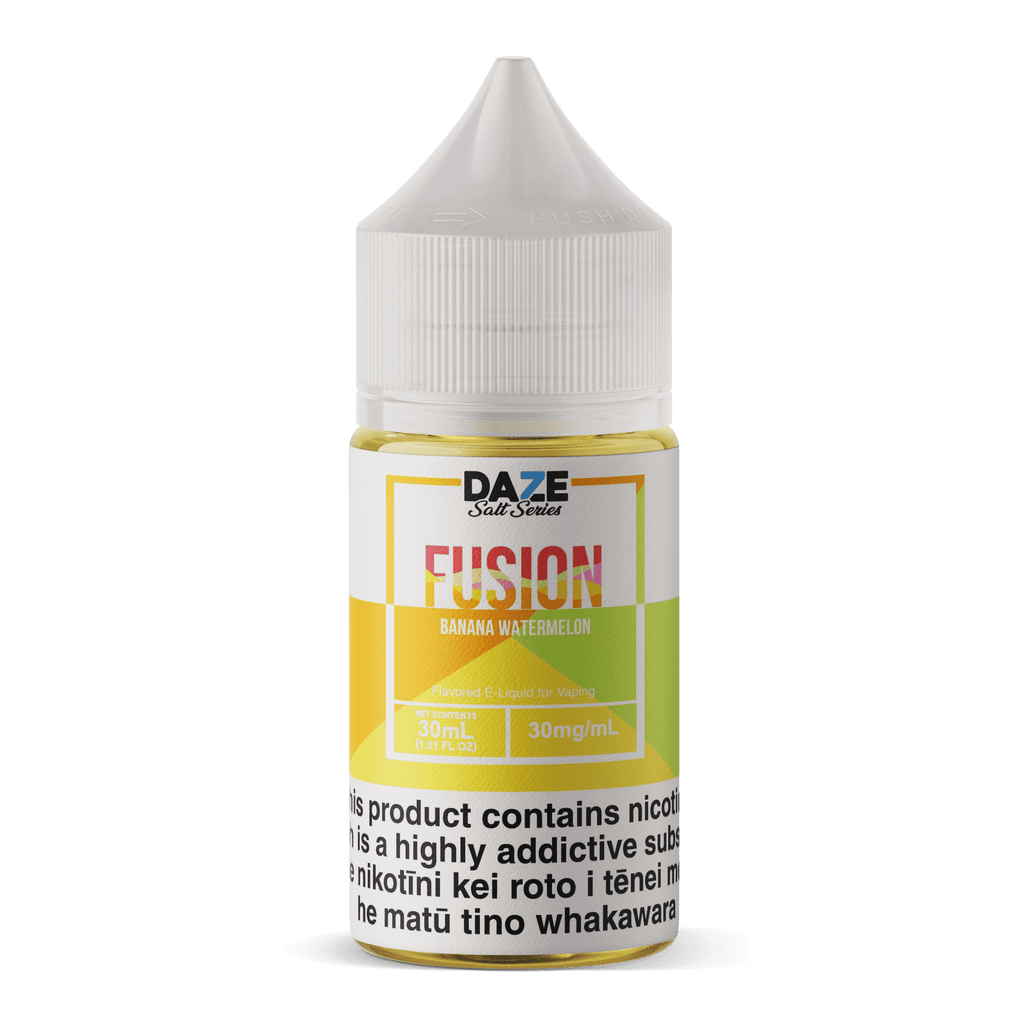 7DAZE Fusion Salts - Banana Watermelon - Vapoureyes