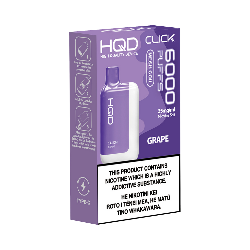 HQD Click Kit - Grape