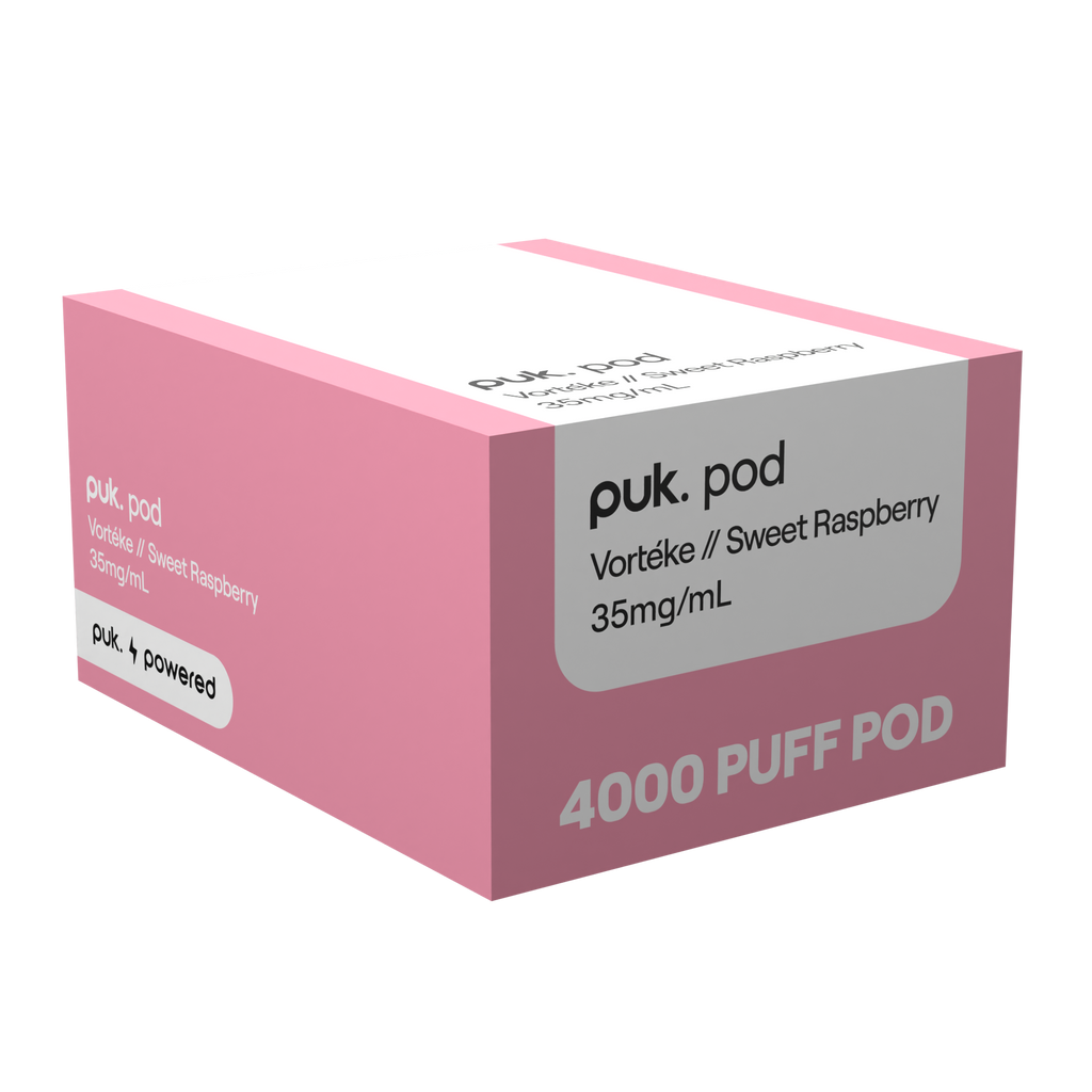 Vorteke - puk. Pod Carton - Sweet Raspberry