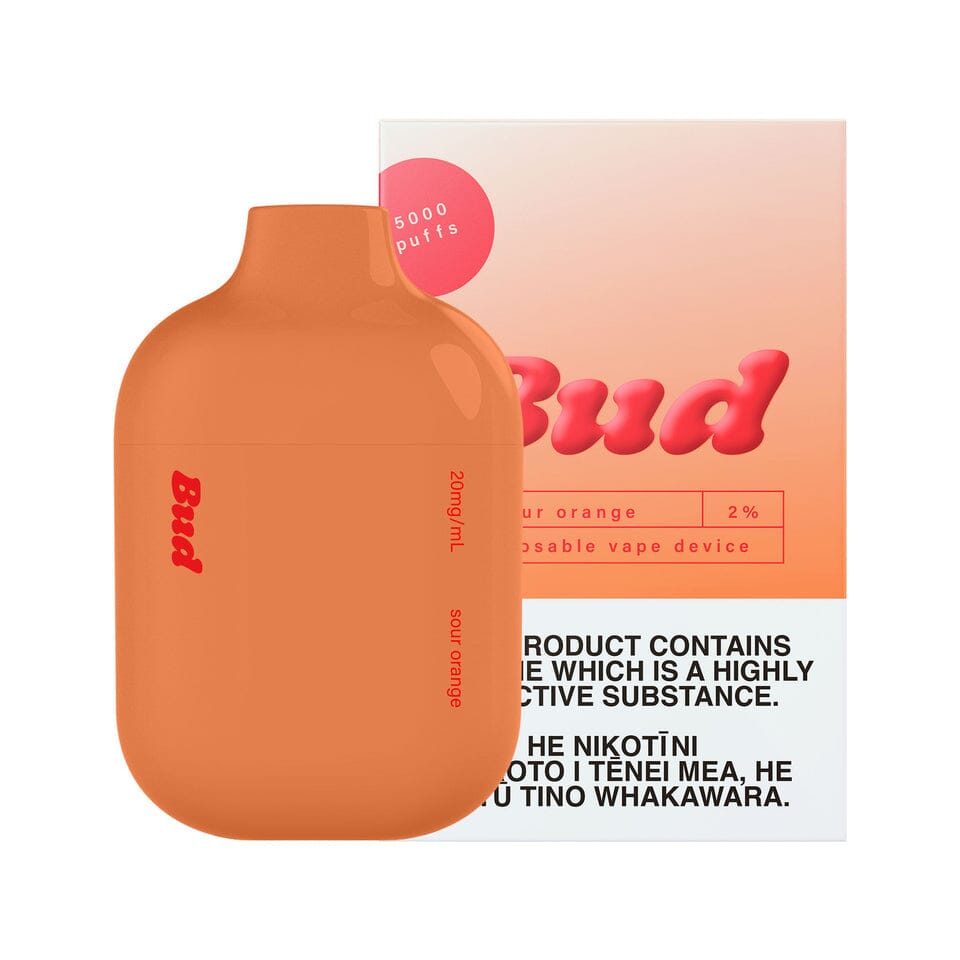 Bud (5000 Puffs) - Sour Orange - Vapoureyes