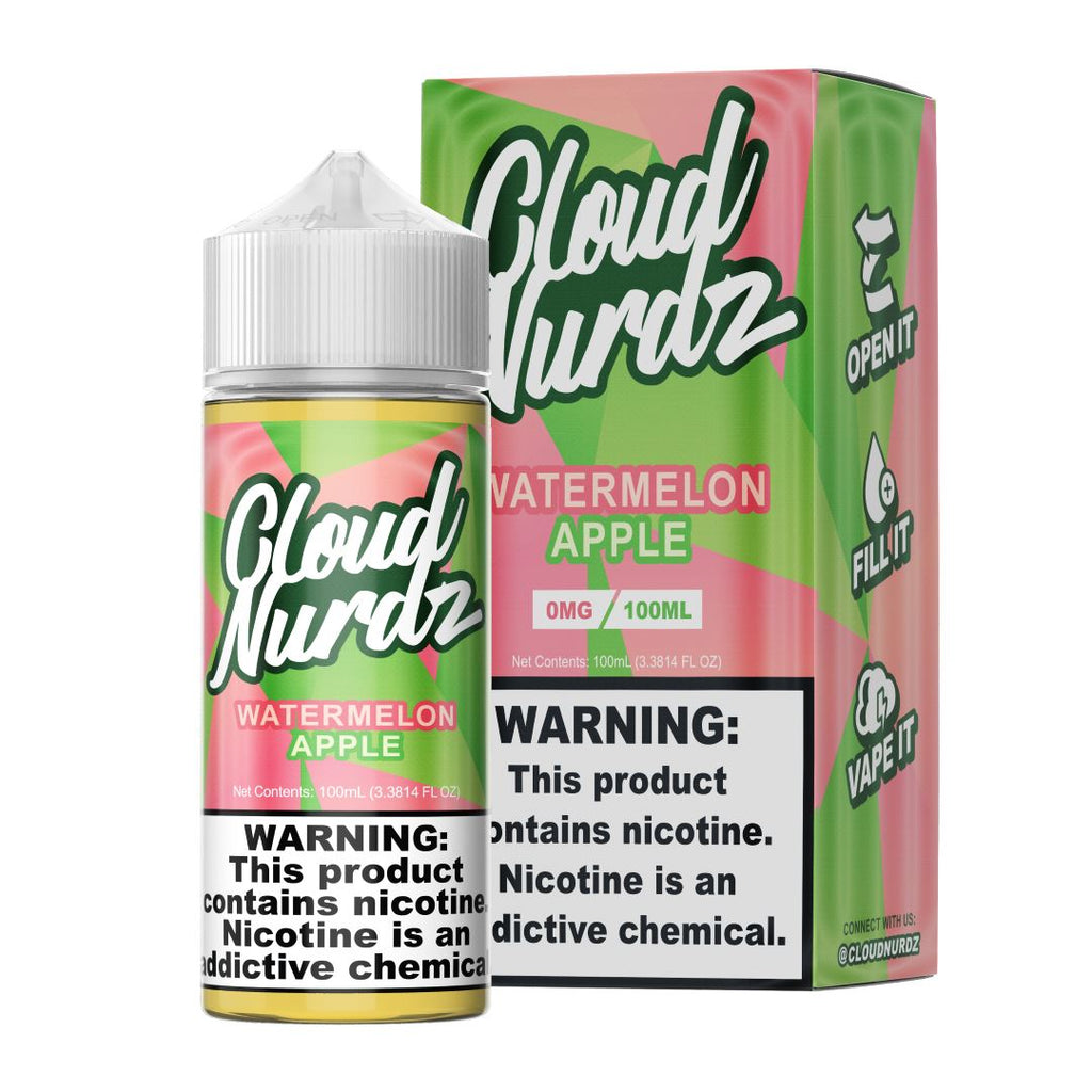 Cloud Nurdz - Watermelon Apple - Vapoureyes