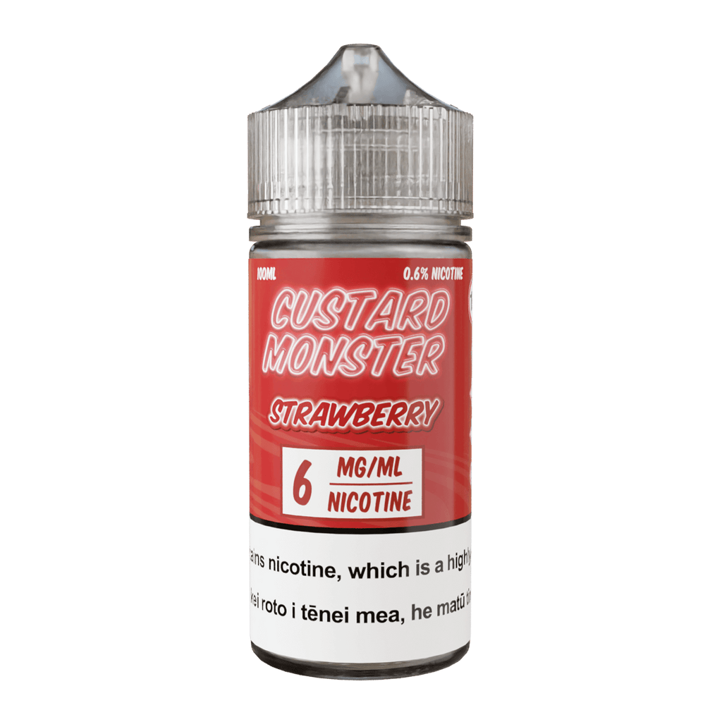 Custard Monster - Strawberry - Vapoureyes