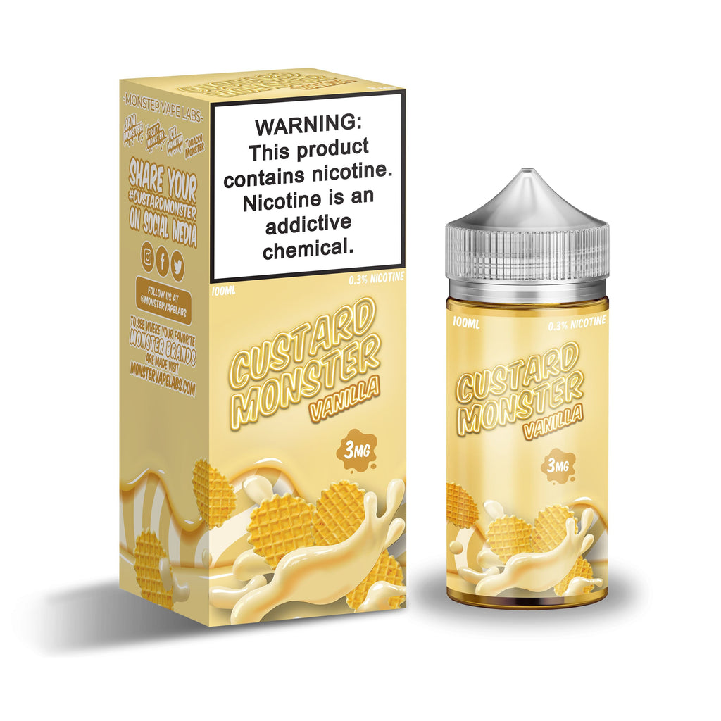 Custard Monster - Vanilla - Vapoureyes