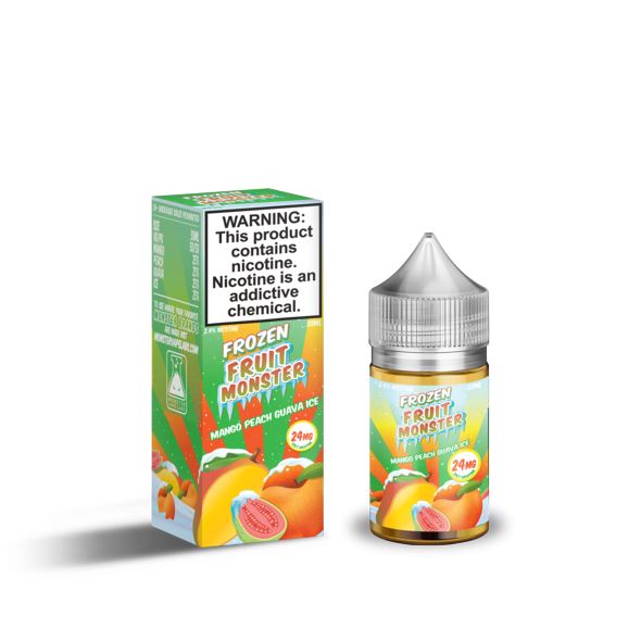 Frozen Fruit Monster Salt - Mango Peach Guava Ice - Vapoureyes