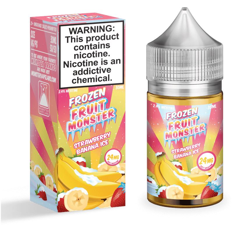 Frozen Fruit Monster Salt - Strawberry Banana - Vapoureyes