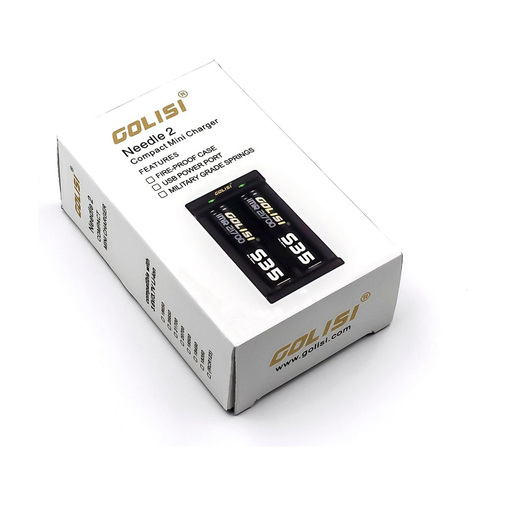 Golisi - Needle 2 USB Compact Mini Charger - Vapoureyes