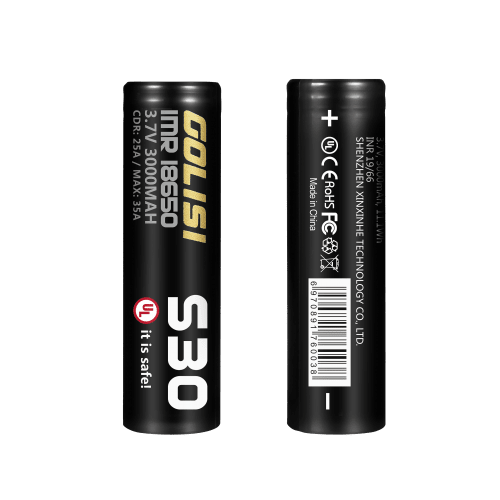 Golisi - S30 18650 Battery (2 Pack)