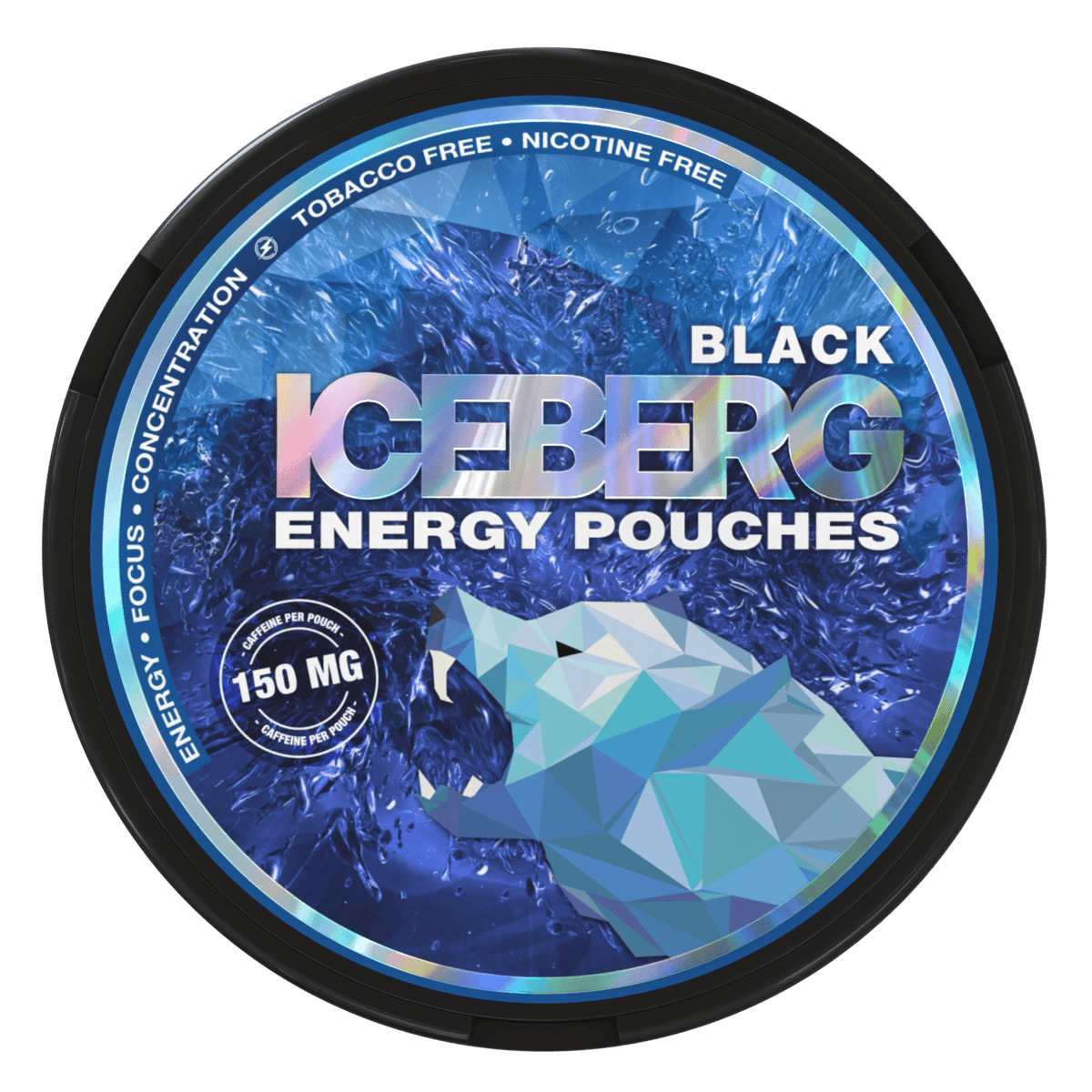 ICEBERG Enegry Pouches - Black - Vapoureyes