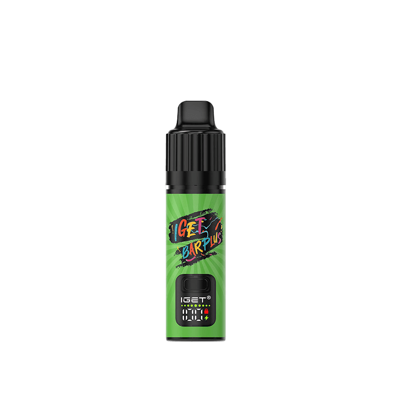 iGET Bar PLUS Kit V3 (10000 Puffs) - Raspberry Lime - Vapoureyes