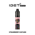 iGET Bar Plus Kit V4 (15000 Puffs) - Strawberry Custard - Vapoureyes