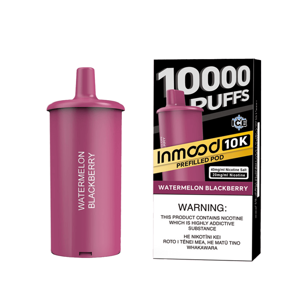 Inmood 10K Prefilled Pod - Watermelon Blackberry - Vapoureyes