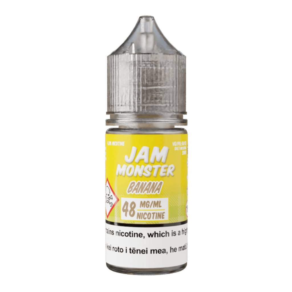 Jam Monster Salt - Banana - Vapoureyes NZ