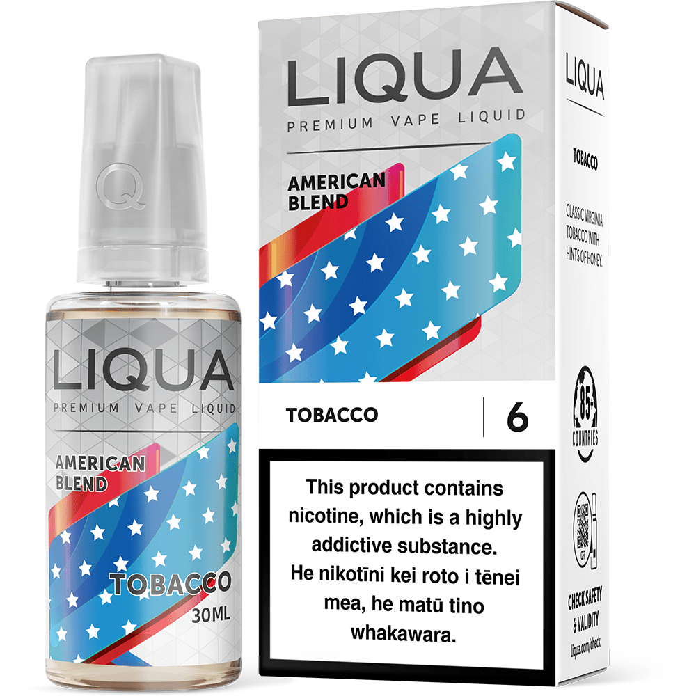 Liqua American Blend - Tobacco - Vapoureyes