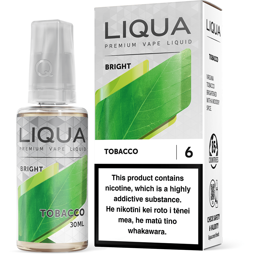 Liqua Bright - Tobacco - Vapoureyes