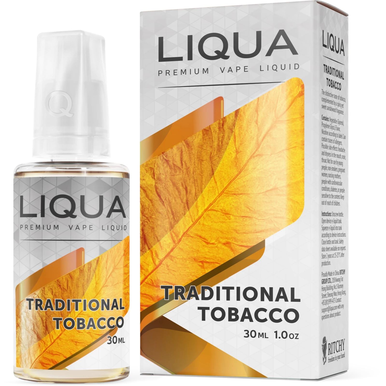 Liqua Traditional - Tobacco The Vape Shop Liqua Traditional - Tobacco The Vape Shop