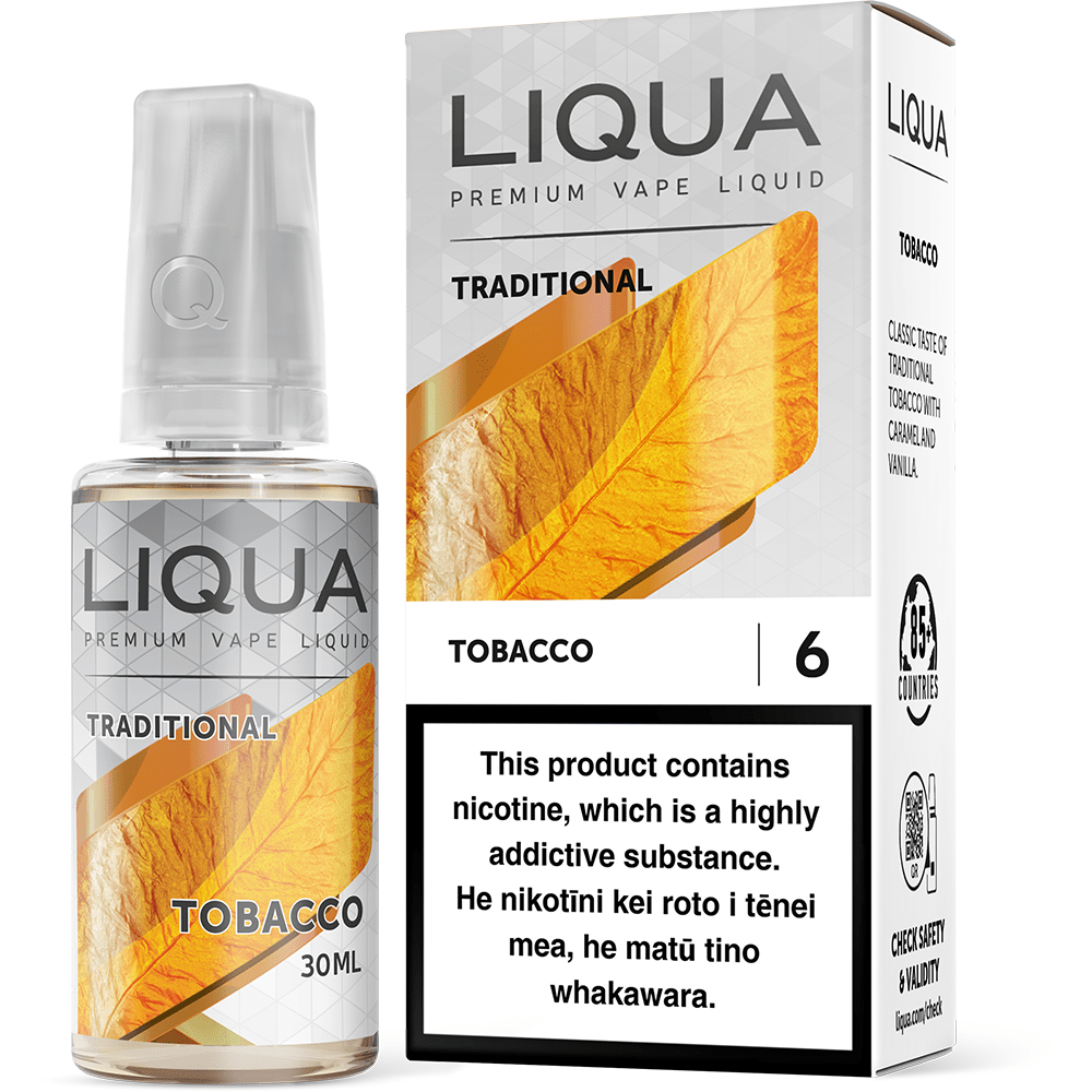 Liqua Traditional - Tobacco - Vapoureyes