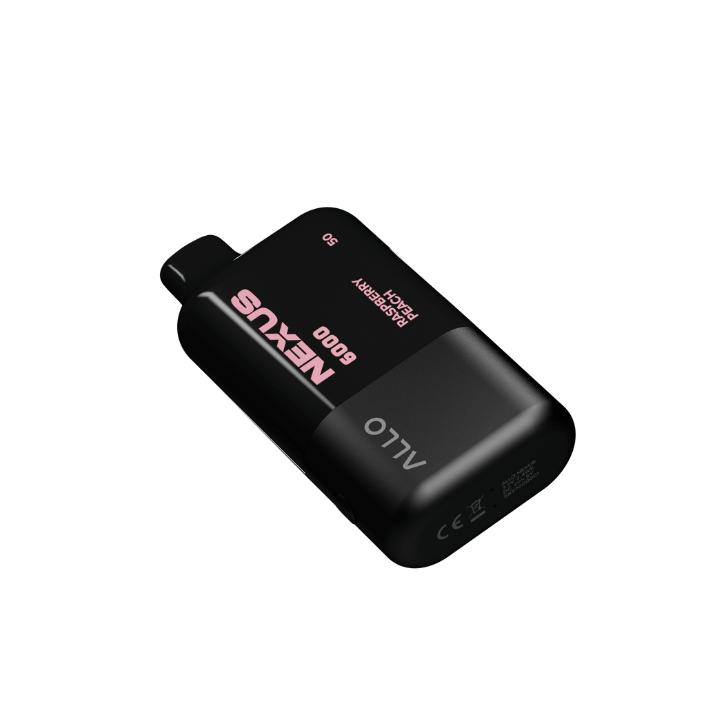 Nexus 6000 By Allo Prefilled Pod Kit - Raspberry Peach - Vapoureyes