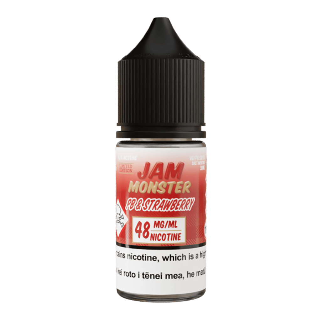 PB & Jam Monster Salt - Strawberry - Vapoureyes NZ