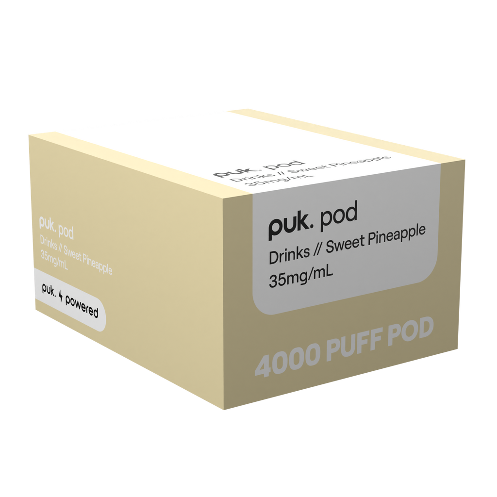 Drinks - puk. Pod Carton - Sweet Pineapple