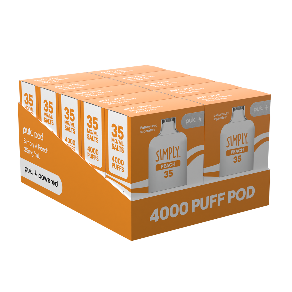 Simply - puk. Pod Carton - Peach