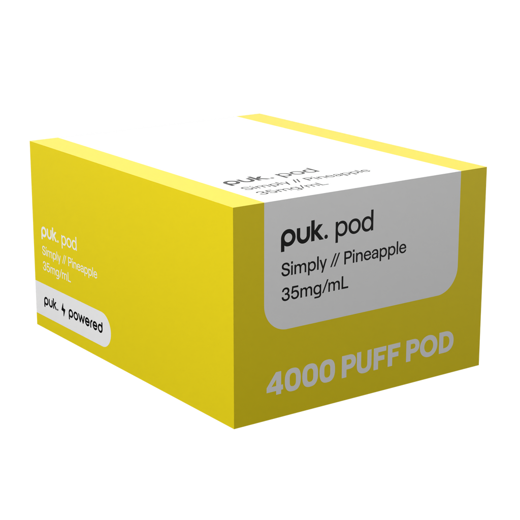 Simply - puk. Pod Carton - Pineapple