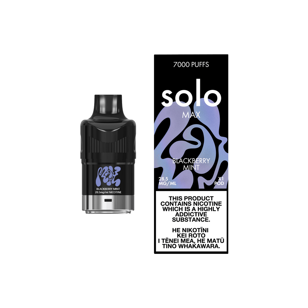 solo MAX Pod - Blackberry Mint - Vapoureyes