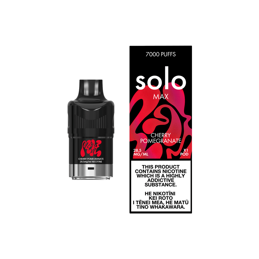 solo MAX Pod - Cherry Pomegranate - Vapoureyes