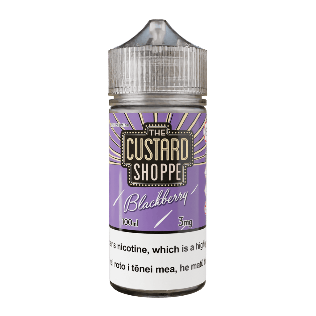 The Custard Shoppe - Blackberry - Vapoureyes