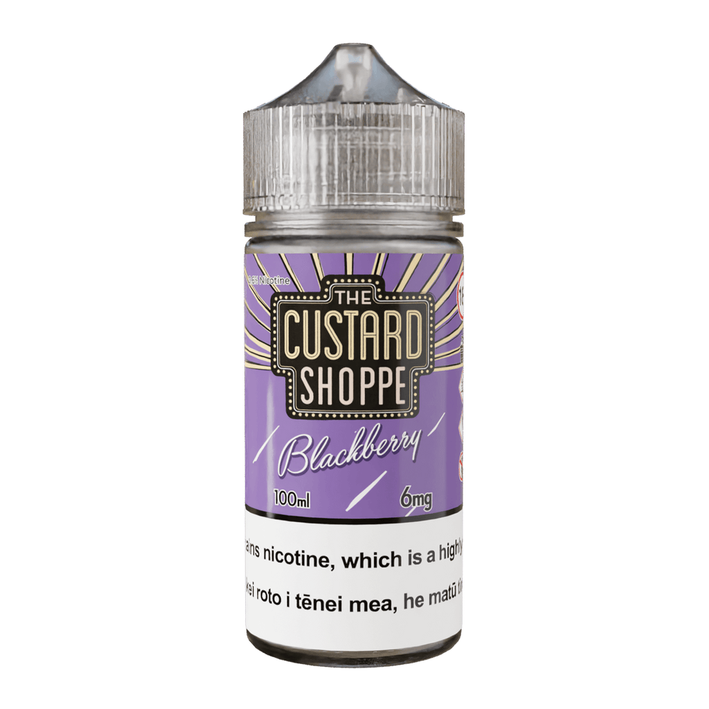 The Custard Shoppe - Blackberry - Vapoureyes