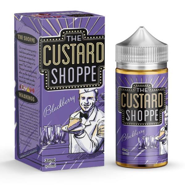 The Custard Shoppe - Blackberry - Vapoureyes