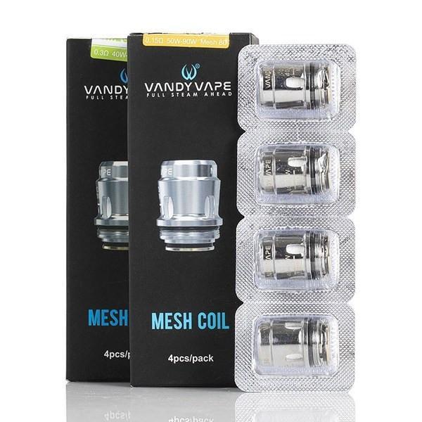 Vandy Vape - Mesh Replacement Coil (4 Pack) // Trident, Jackaroo, Swell - Vapoureyes