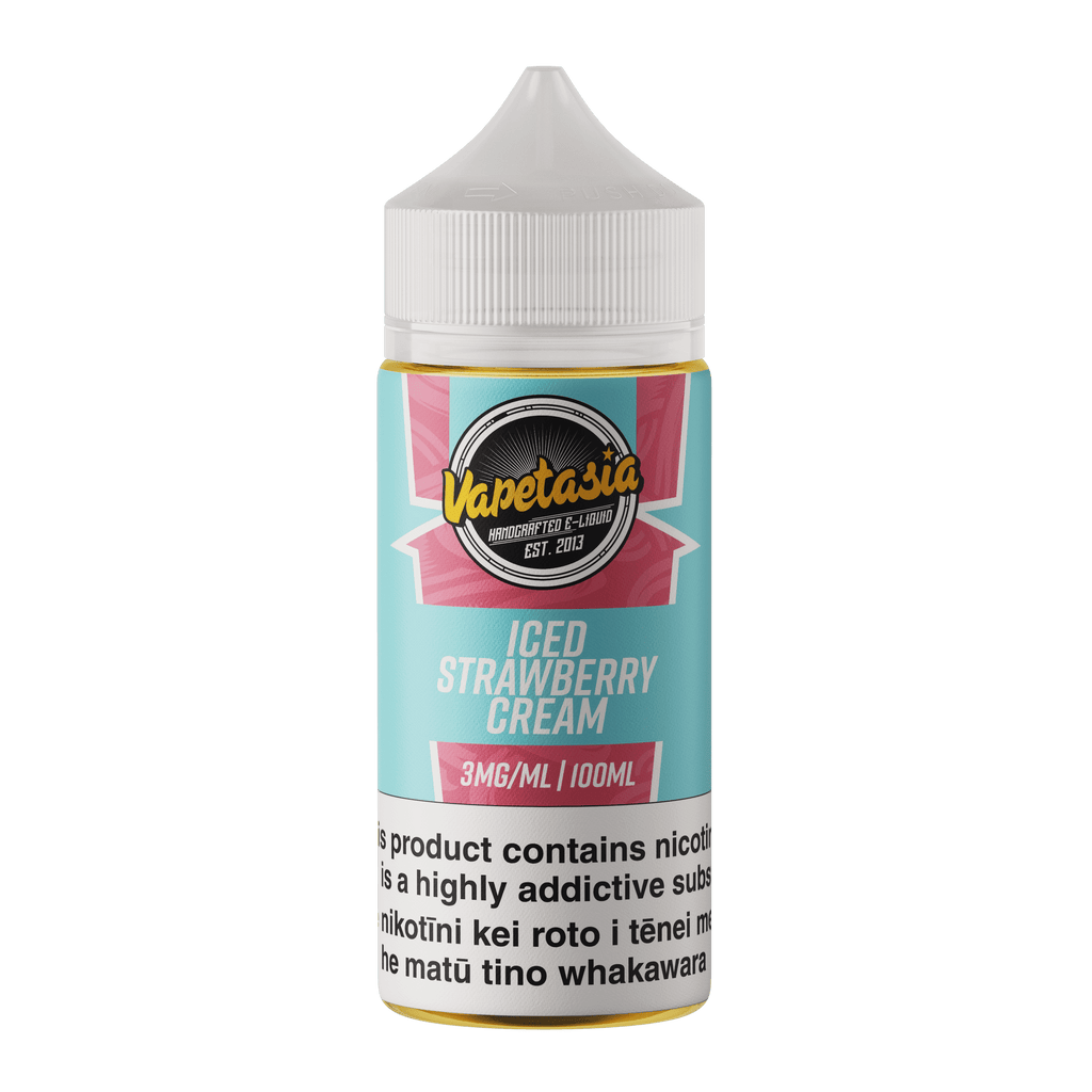 Vapetasia - Iced Strawberry Cream - Vapoureyes