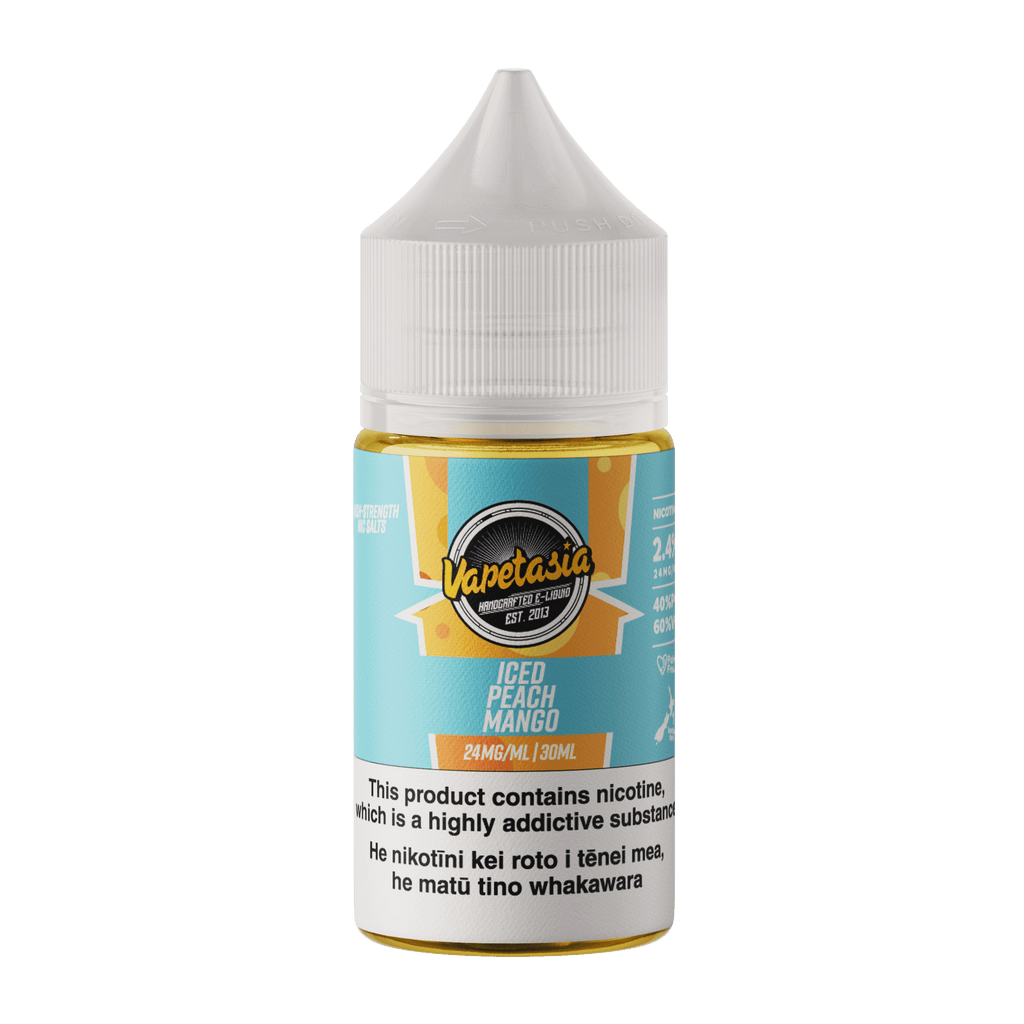 Vapetasia Killer Fruits Iced Salts - Peach Mango - Vapoureyes
