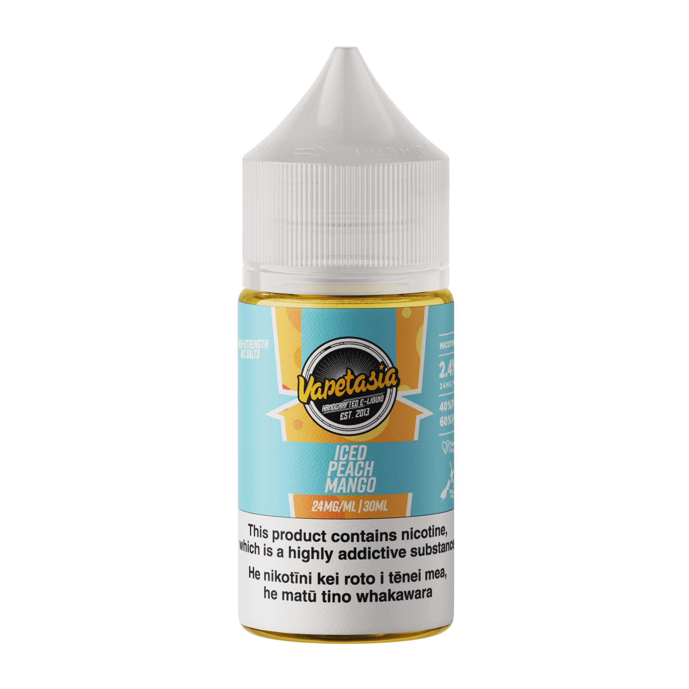 Vapetasia Killer Fruits Iced Salts - Peach Mango - Vapoureyes