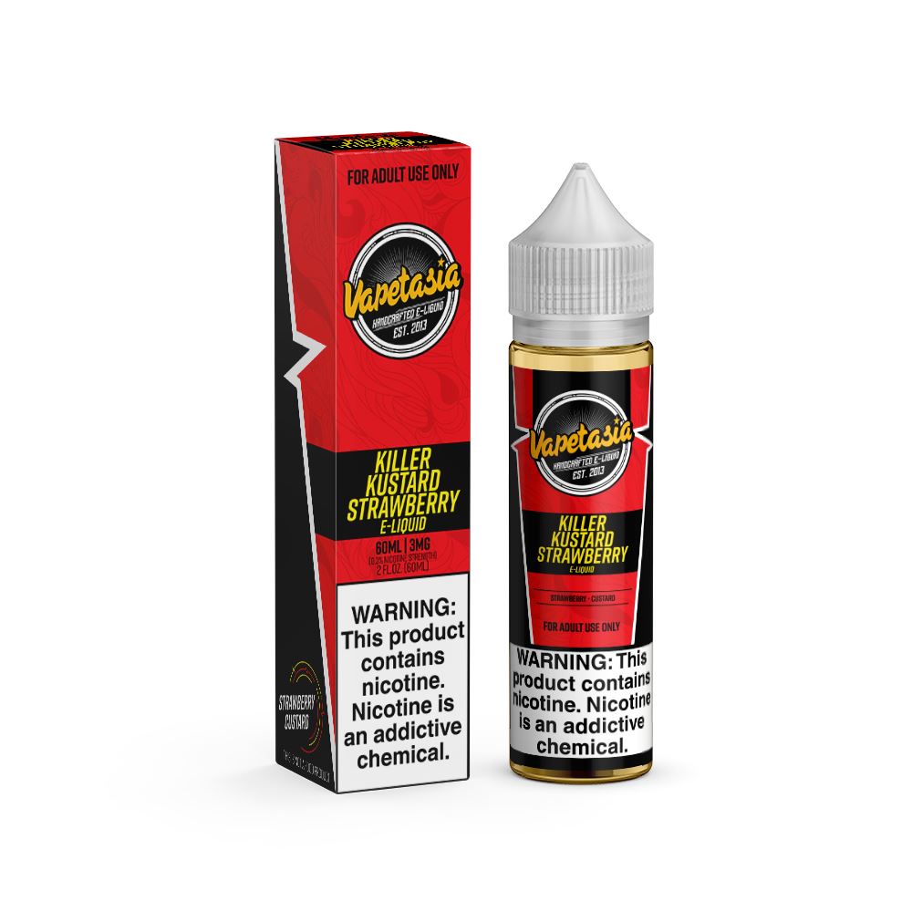 Vapetasia - Killer Kustard Strawberry - Vapoureyes