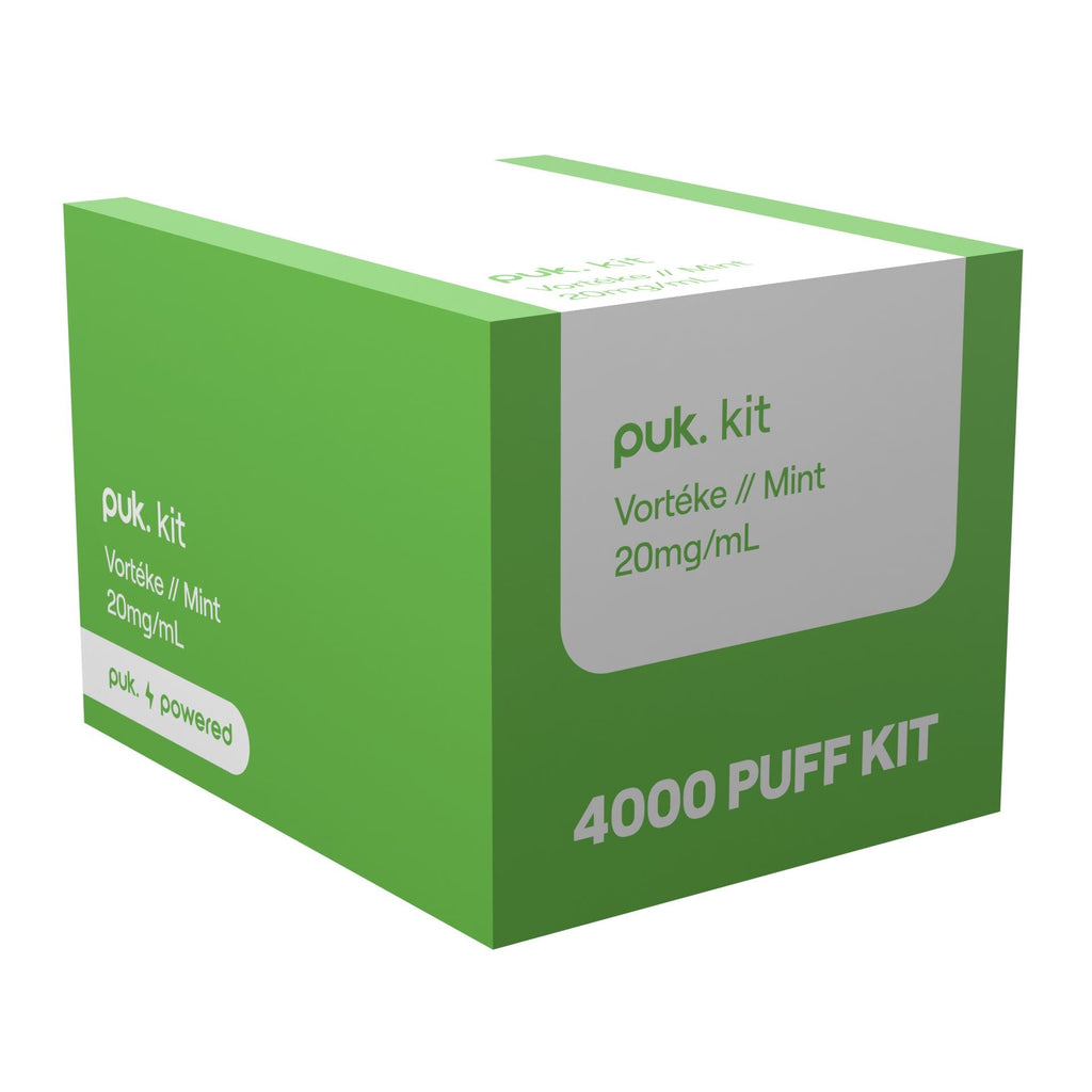 Vorteke - puk. Pod Kit Carton - Mint - Vapoureyes