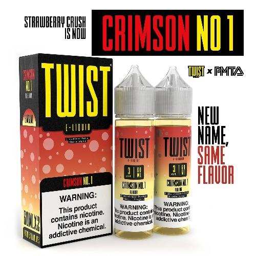 Twist E-Liquids - Crimson No.1 (AKA Strawberry Crush Lemonade) - Vapoureyes